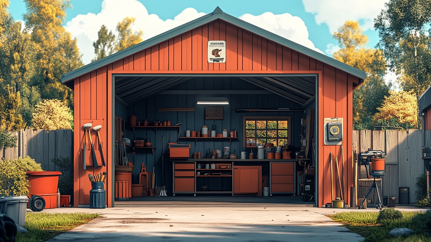 Beau cabanon orange