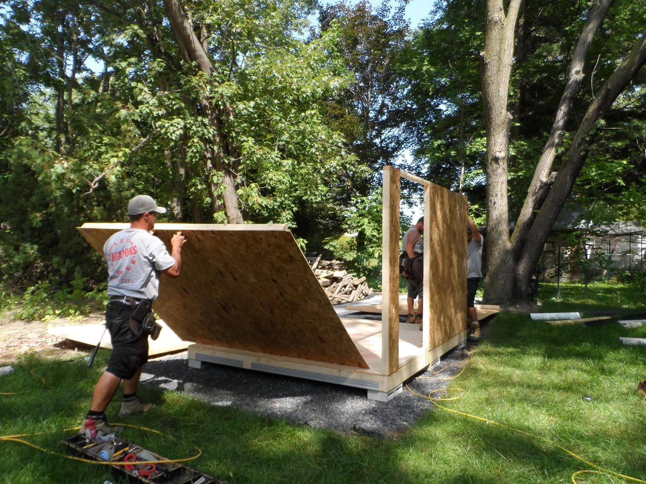 Installation de Cabanon de Jardin | Cabanons Boyer | Rive-Sud